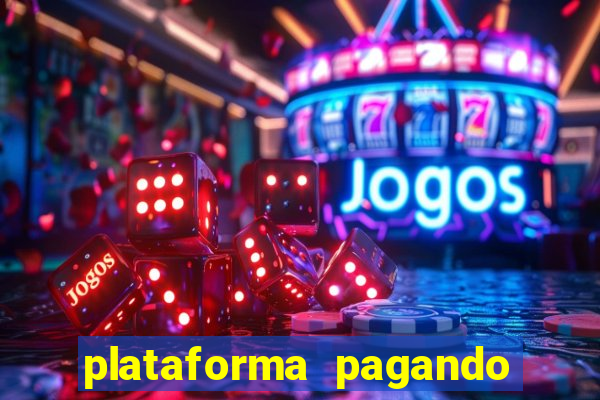 plataforma pagando no cadastro tigre